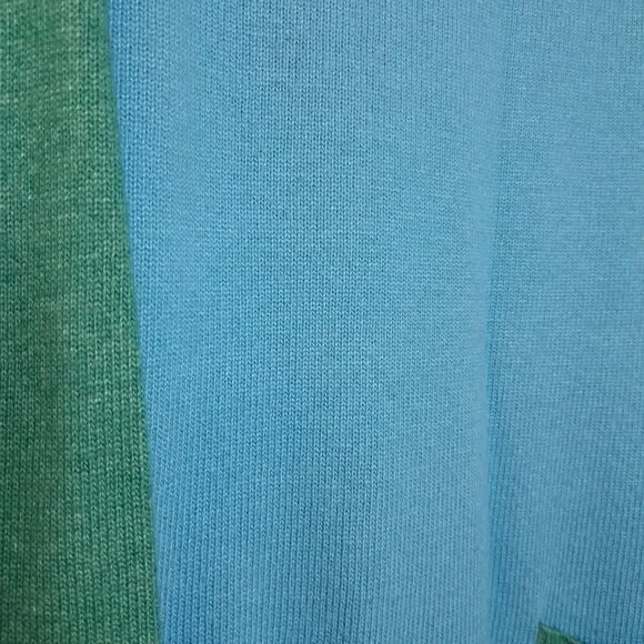 Sundance Women Sweater Cashmere And Wool Blend Size L Two Tone With Pockets - Picture 7 of 11